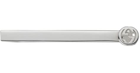 silver gucci tie bars for men|gucci tie outlet.